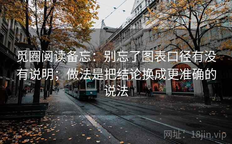 觅圈阅读备忘:别忘了图表口径有没有说明;做法是把结论换成更准确的说法 觅圈阅读备忘:别忘了图表口径有没有说明;做法是把结论换成更准确的说法